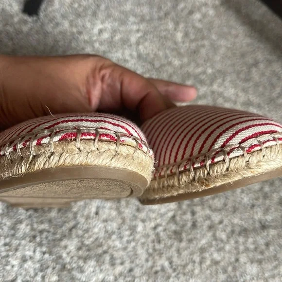 Abella Red & White True Comfort Shoes - Picture 12 of 12